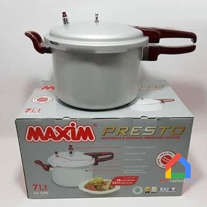 Miliki Presto Maxim 7 Liter / Panci Presto Maxim 7 Liter