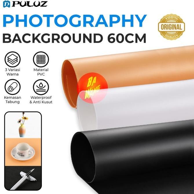 Puluz Photography Background Studio Photobox Foto Box 60Cm Pvc Paper New Stok
