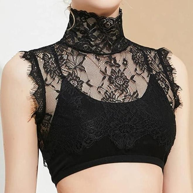 || MONICA / Lace Kerah Penutup Kerah Palsu Renda Dekoratif Kerah Bordir Renda Kerah Brokat Kerah Ren