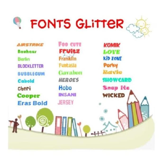 

ready STIKER LABEL BAJU GLITTER / STIKER KAIN / IRON LABEL PREMIUM