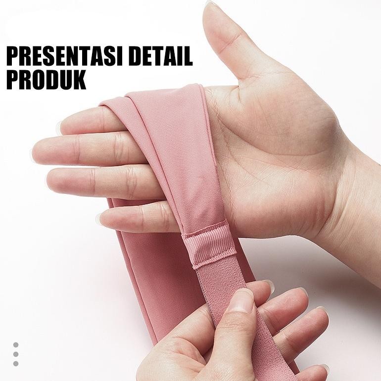 Ready Bandana Olahraga / Ikat Kepala Sport / Hairband Sport / Ikat Kepala Olahraga / Head Band Kepal