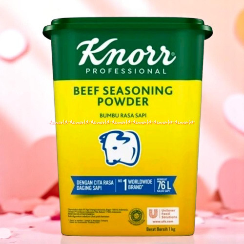 

Knorr Profesional 1kg Beef Seasoning Powder Bumbu Rasa Sapi Kemasan Besar Knoor Penyedap Bumbu Makanan