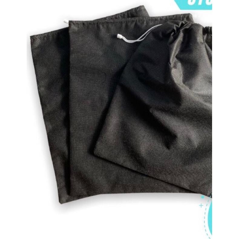 Ready Tas Sepatu Spunbond Serut |Fs 30X38 Putih