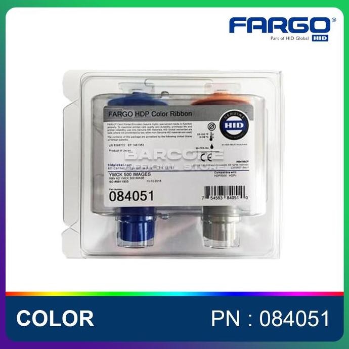 promo RIBBON COLOR FARGO HDP5000 HDP COLOR RIBBON HDP 5000 PN : 084051 YMCK