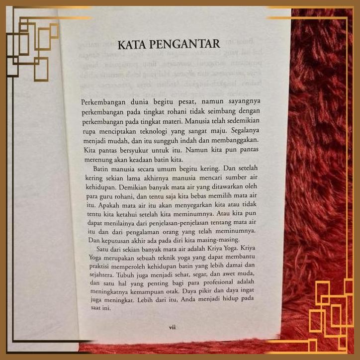 [BKH] BUKU TEORI &TUNTUNAN PRAKTEK KRIYA YOGA BY ANANDA T. DJYANASHAKTI