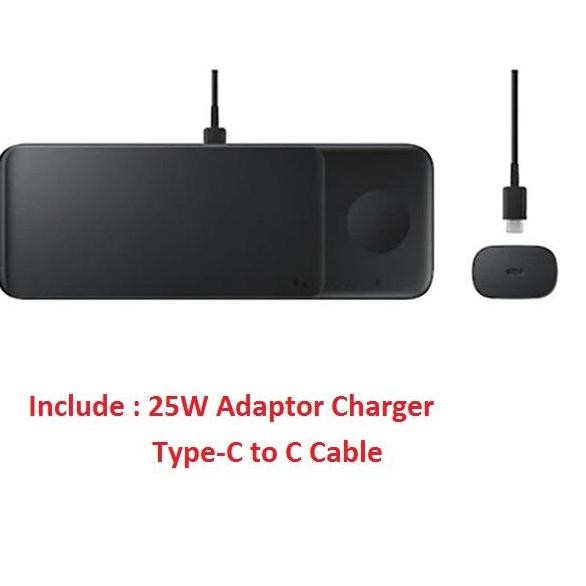SAMSUNG Wireless Charger Trio Original [terbaik]