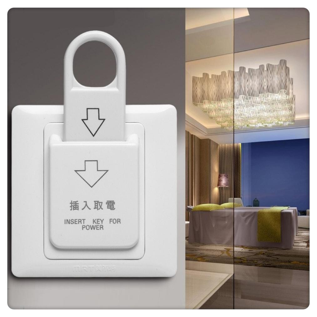 Premium 1 Set Saklar Kartu Hotel Energy Saver Switch 30A Saklar Hemat Energi Hotel Saklar Hotel Kart