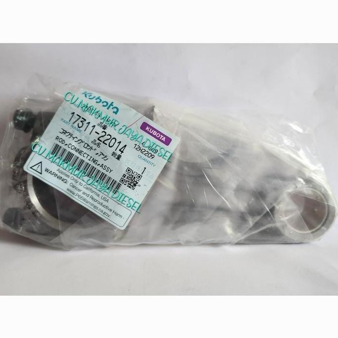 Berkualitas Stang Seher/Conrod Assy V2203/U50 17311-22014 Kubota
