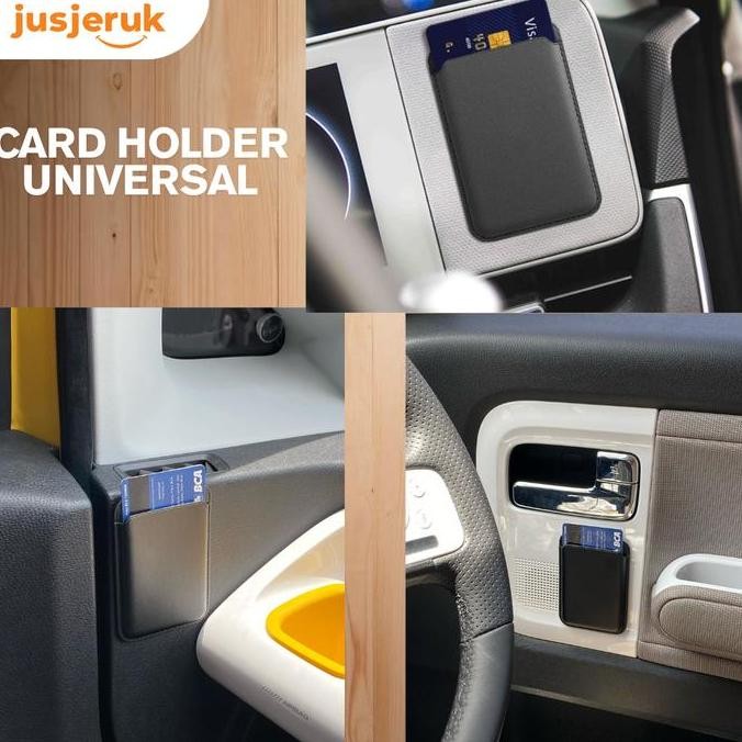 

TERBARU - JFactory Tempat Kartu Tol Toll Kulit Look Hyundai Ioniq 5 Mewah Card Holder
