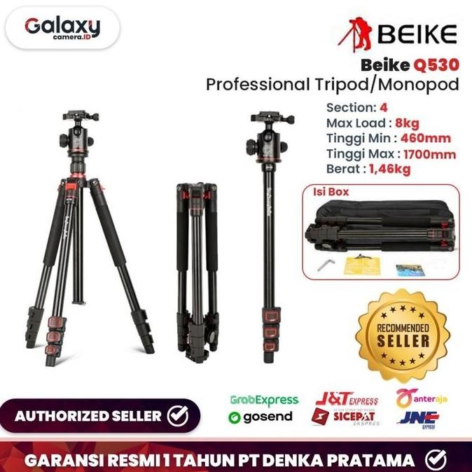 Beike Q530 Tripod Kamera Beike New Stok