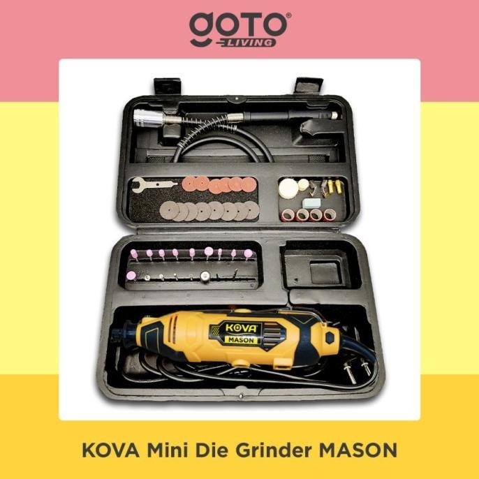 Kova Mason Mini Die Grinder Tuner Set 40 Pcs Gerinda Bor Mini