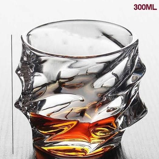 $$$$] Gelas Unik Sloki Shot Minum Whiski Vodka Wine Tequila Kopi Latte Teh
