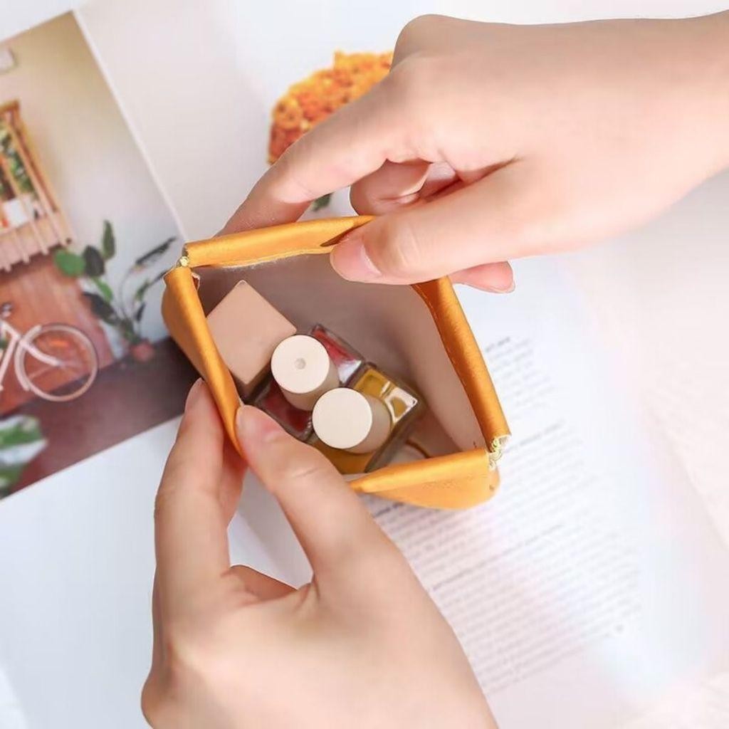 Wm Tas Penyimpanan Lipstick Kosmetik Pembalut Wanita Kabel Data Earphone Headset Uang Koin Kartu Atm