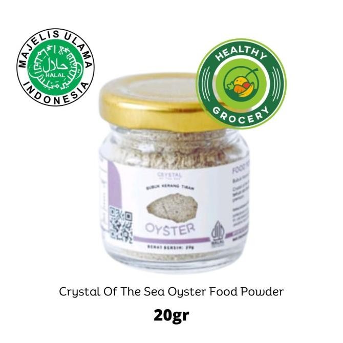 

,,,,,,,] Crystal Of The Sea Oyster Food Powder 20gr / Bubuk Kerang Tiram