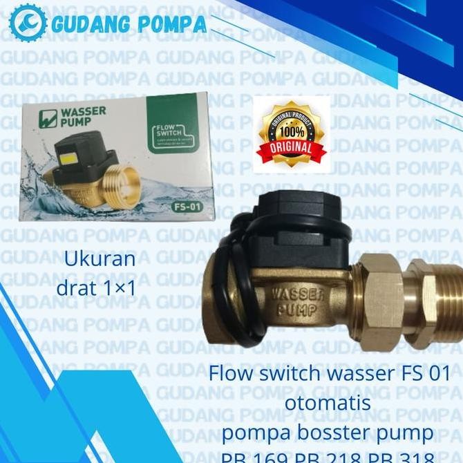 Otomatis Flow Switch Wasser Pb 169 Ea/Pb 218 Ea/Pb 318 Ea