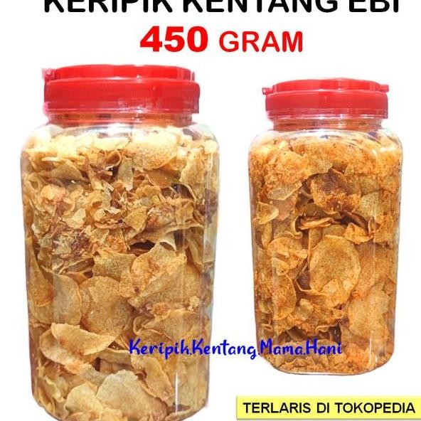 

Eripi Entang Ebi Bawang Goreng 450 Gram Homemade Gurih