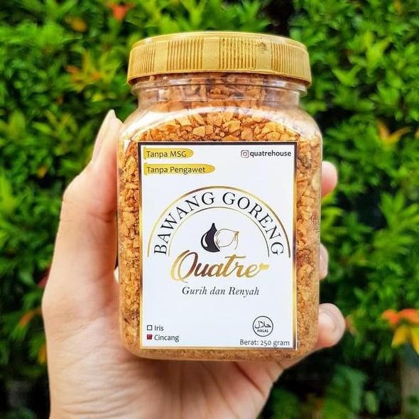 

Bawang Putih Goreng 250 Gram Cincang
