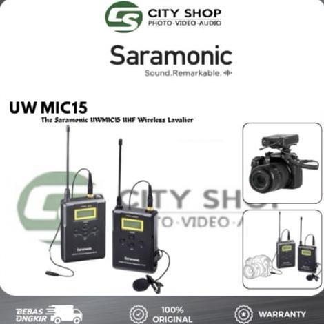 Mic Saramonic Uw Mic15 Wireless New Stok