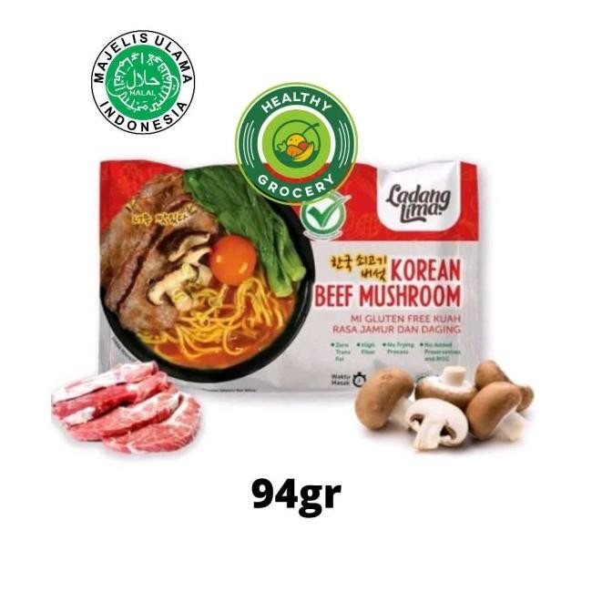 

best seller] Ladang Lima Korean Beef Mushroom 94gr
