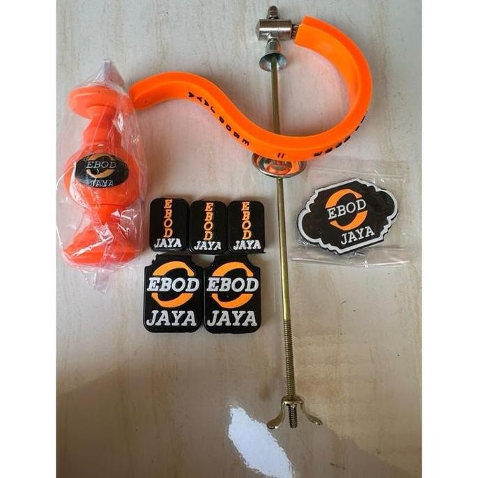 Logo Merk Emblem Ebod Jaya Pion Gantungan Lipat Karet Sangkar Kotak