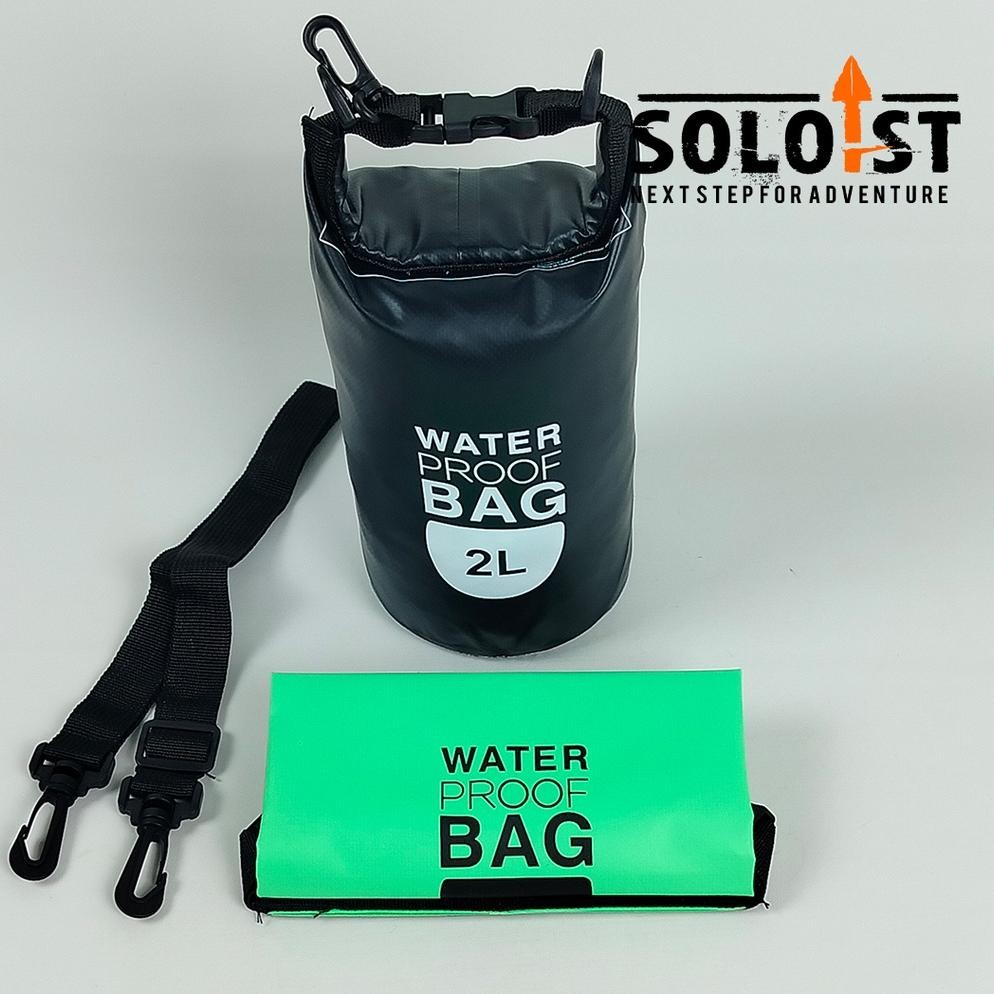 DRY BAG 2L WATERPROOF / TAS ANTI AIR 2L / PERALATAN MANCING