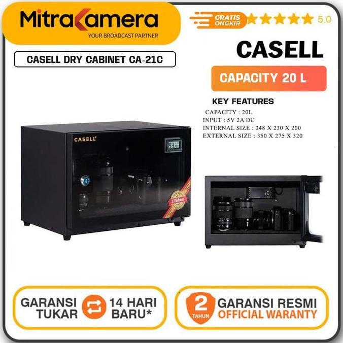 TERBARU - Casell Dry Box Cabinet CA-21C