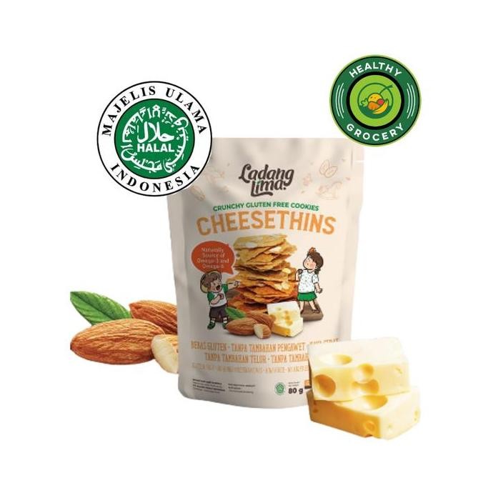 

%$%$%$%$] Ladang Lima Cheesethins Crispy Cassava Cookies With Cheese 80gr