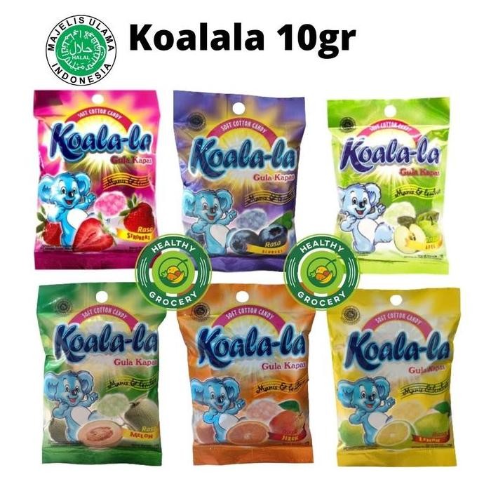 

best produk] Koala-La / Koalala Soft Cotton Candy 10gr / Permen Gula Kapas