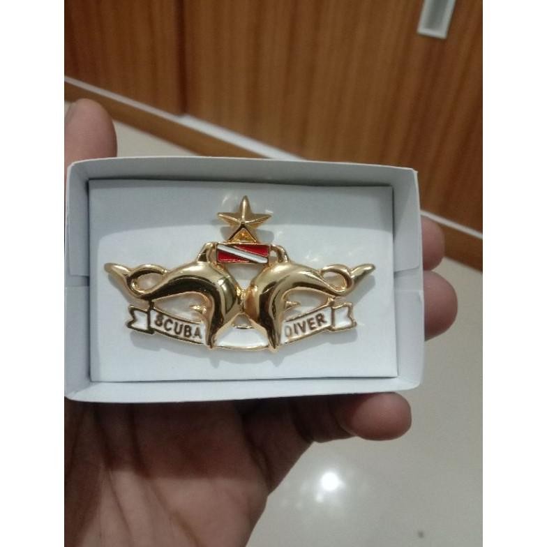 AsT Brevet Wing Scuba Diver