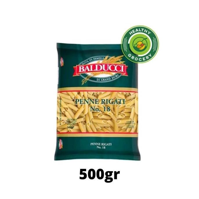 

Produk Unggulan] Balducci Pasta Penne Rigati No.18 500gr
