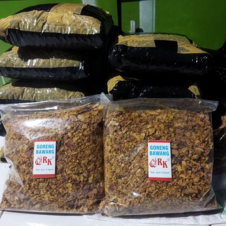 

paket 1kg bawang goreng siap saji/bawang goreng merah kriuk kriuk/ bawang merah lezat gurih