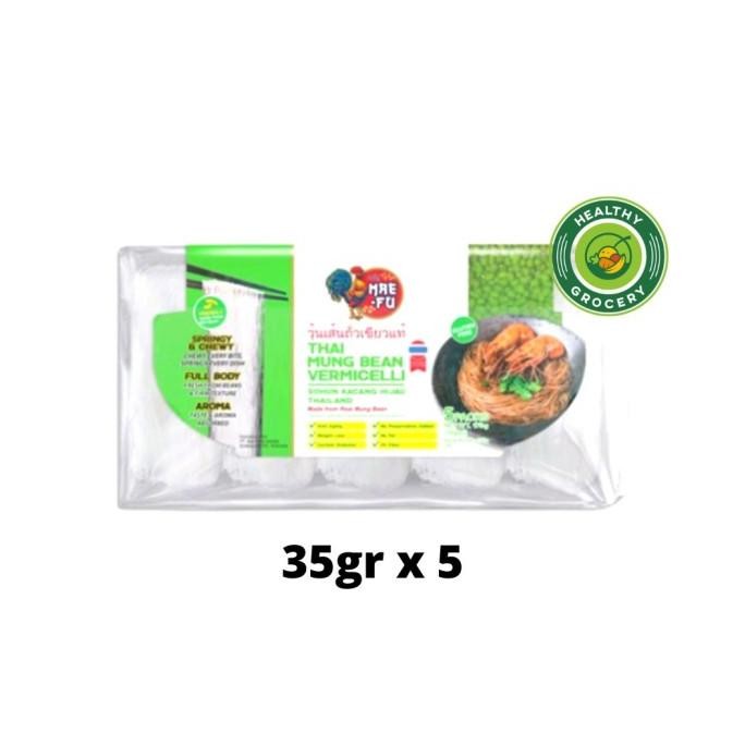 

Produk Unggulan] Mae Fu Thai Mung Bean Vermicelli / Sohun Kacang Hijau Thailand 175gr