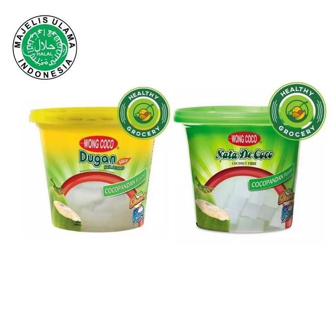 

Buruan beli] Wong Coco Nata De Coco Dugan Rasa Cocopandan 1kg