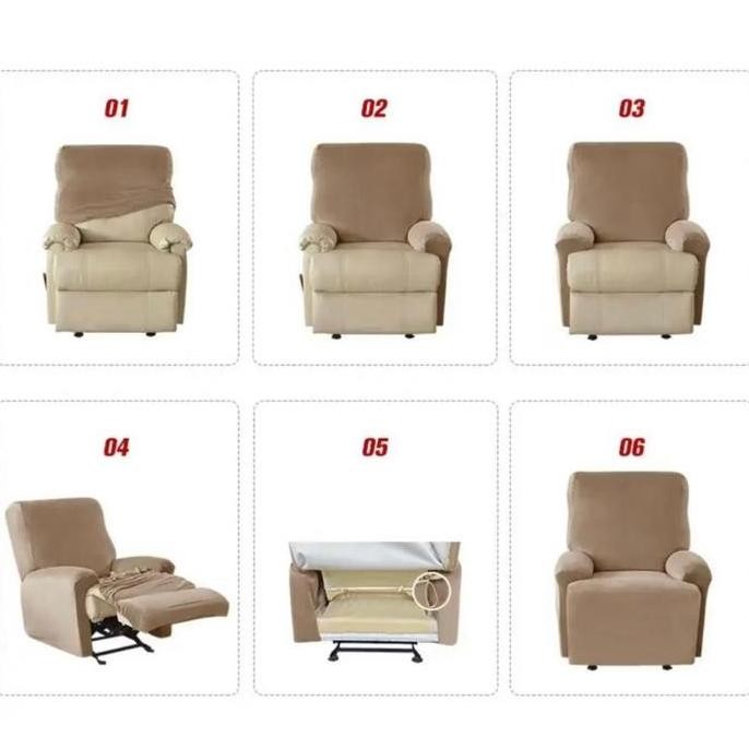 Promo Sarung Sofa Reclining / Sarung Sofa Selonjoran / Cover Sofa Reclining