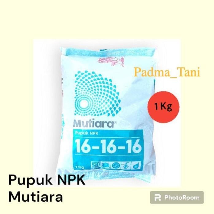 

Terlaris Pupuk Npk Mutiara 16-16-16 1 Kg Pupuk Meroke Kemasan Repack