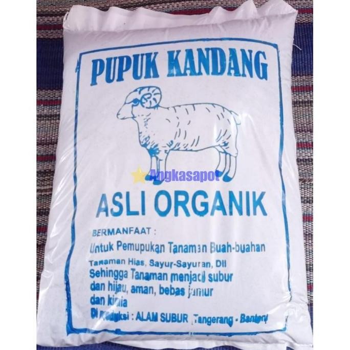 

Terlaris Khusus Gosend/Grab Pupuk Kandang Kambing Halus Alam Subur Karung
