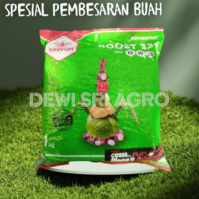 Terlaris Pupuk Npk Booster Buah Cap Tawon 15 10 20 Kemasan 1 Kg