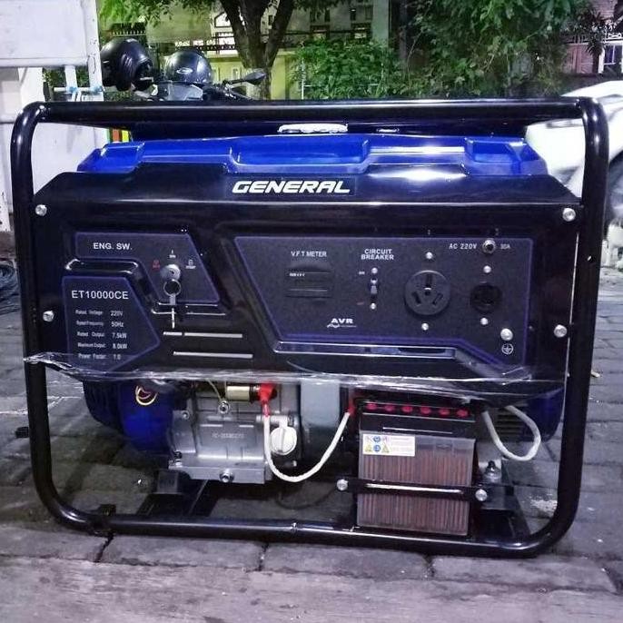 Generator Listrik / Genset Bensin General ET 10000 CE 3 - 8000 watt