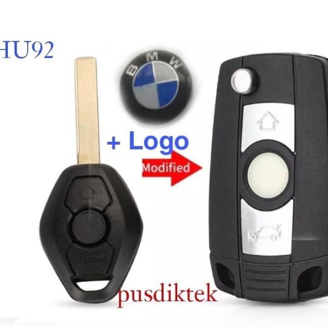 Casing kunci Lipat BMW EWS HU92 E38 E39 E46 Asli