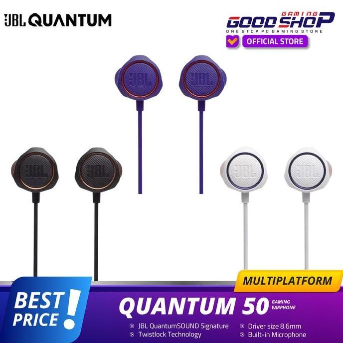 sale jbl quantum 50 - gaming earphone