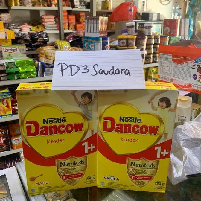 

BARU NESTLE DANCOW 1+ SUSU VANILA MADU 750 G