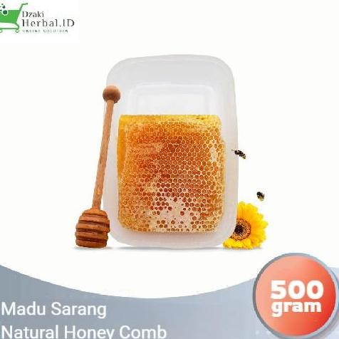 

BARU MADU SARANG MALIFERA, RAW HONEY,HONEY COMB.500 GR