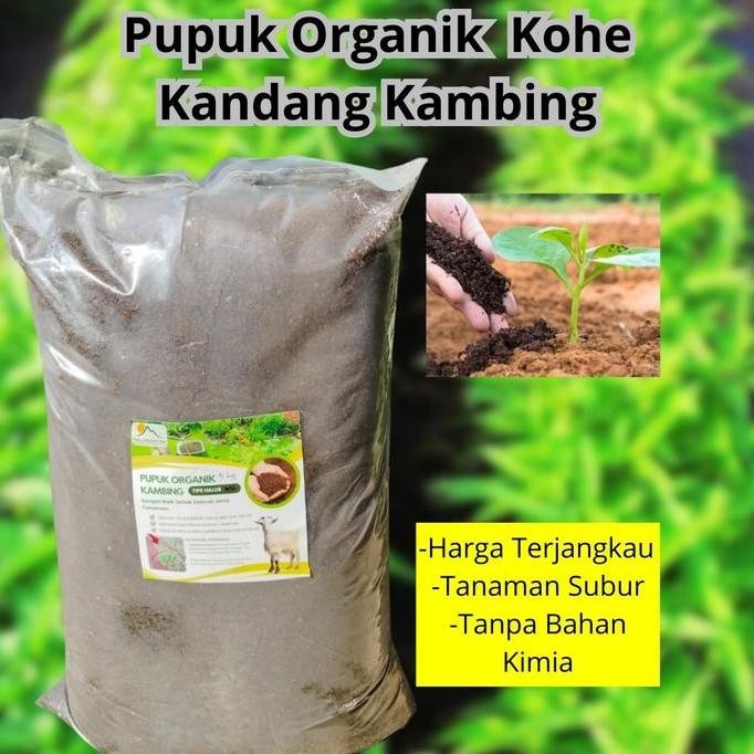 

Terlaris Pupuk Organik Kering Kohe Kandang Kambing 5 Kg