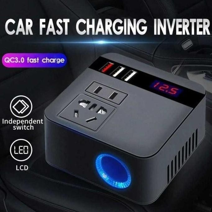 E - CAR STUFF K7 / CHARGER SERBAGUNA UNTUK MOBIL