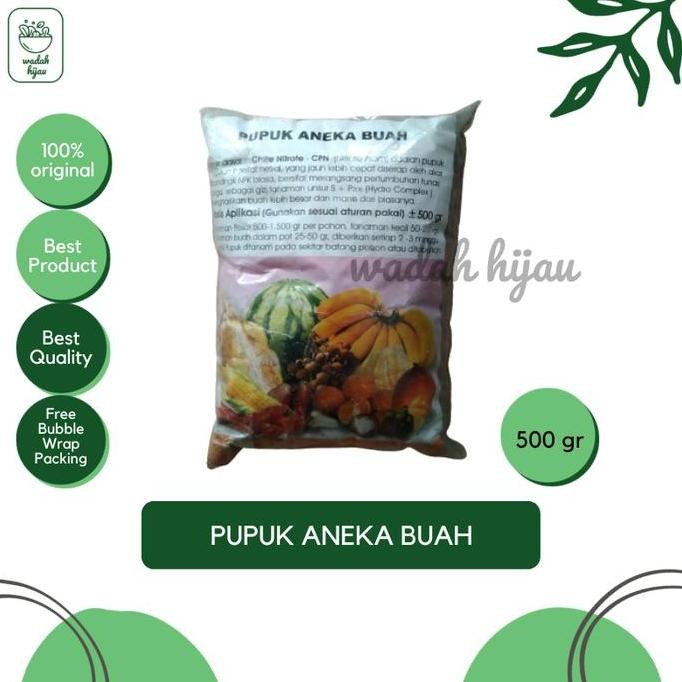 

Terlaris Pupuk Tanaman Aneka Khusus Buah 500 Gr Npk Pupuk Mempercepat Pembuahan