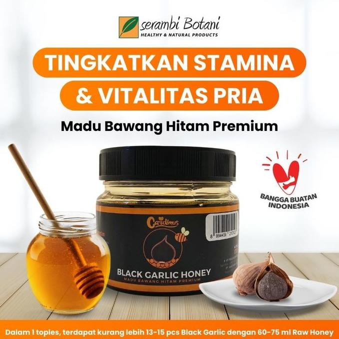 

BARU MADU BAWANG TUNGGAL LANANG / BLACK GARLIC HONEY - MENINGAKTKAN STAMINA PRIA 170 GR