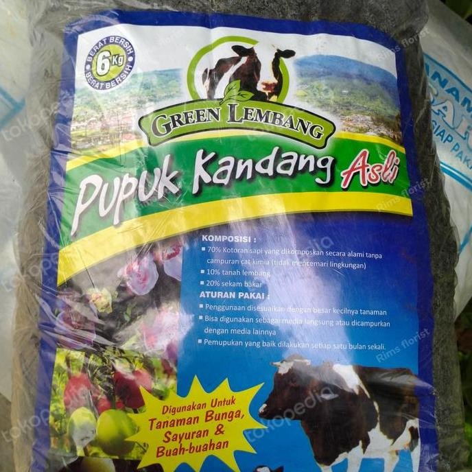 

Terlaris Pupuk Kandang Asli 6Kg
