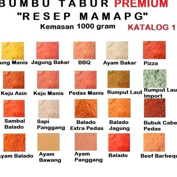 

250 Gr Bumbu Tabur Bubu Tabur Bumbu Eripi Entang Lidi Ayam
