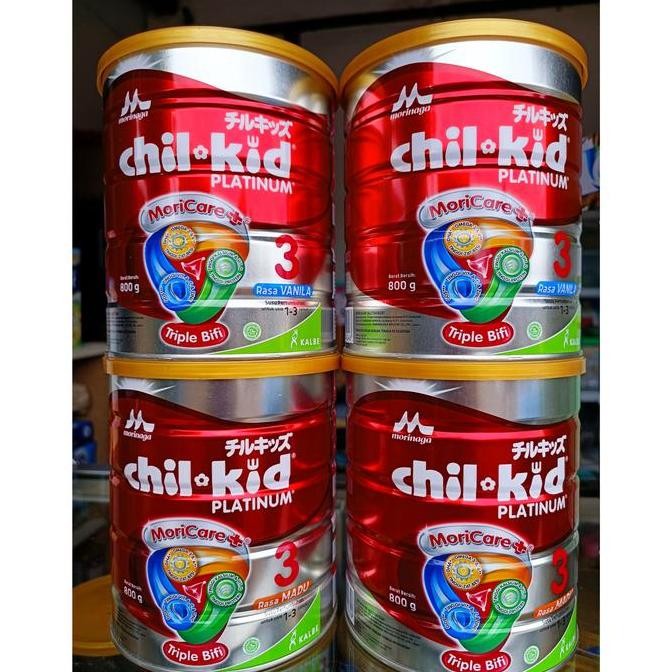 

BARU MORINAGA CHILKID PLATINUM UKURAN 800GR USIA 1-3TAHUN RASA VANILA/MADU