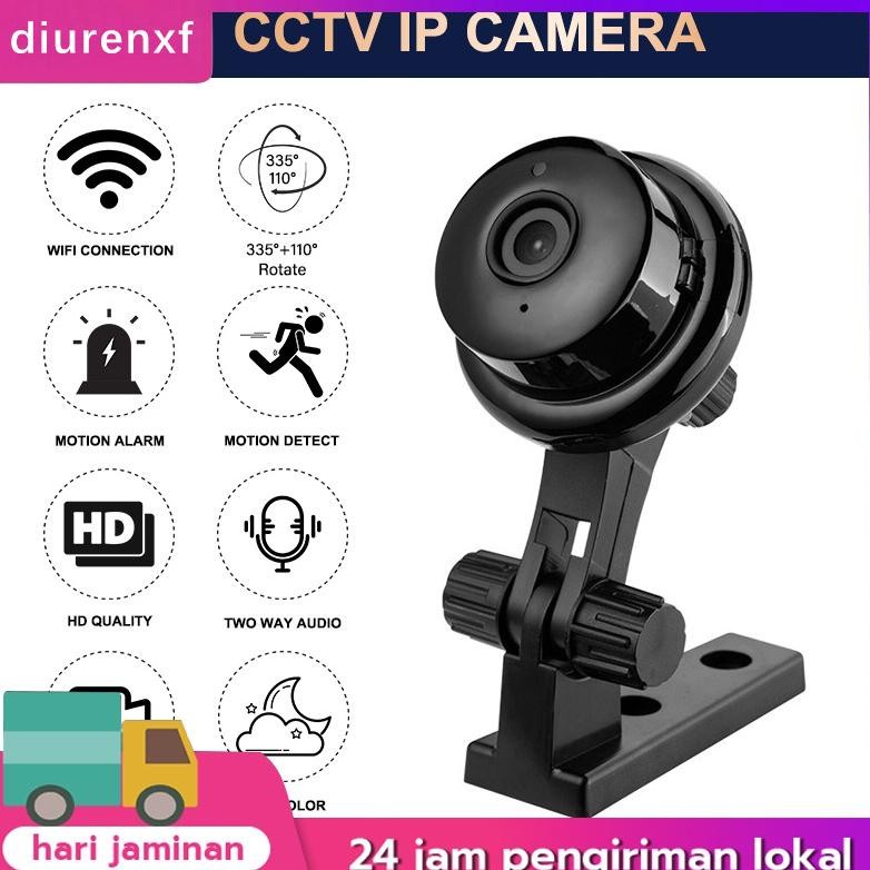 [Diurenxf]V380 J2 CCTV Kecil HD Kamera tersembunyi Kamera CCTV Mini IP CCTV Camera Kamera keamanan-C